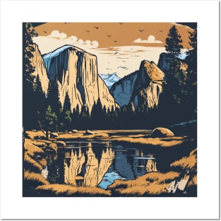 Yosemite National Park Posters and Art